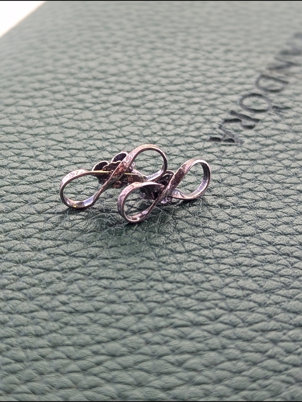 ✨ Sterling Silver Infinity Stud Earrings ✨